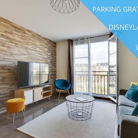 Appart Cosy Quartier Calme Hyper Centre Parking Magny-le-Hongre Exterior foto