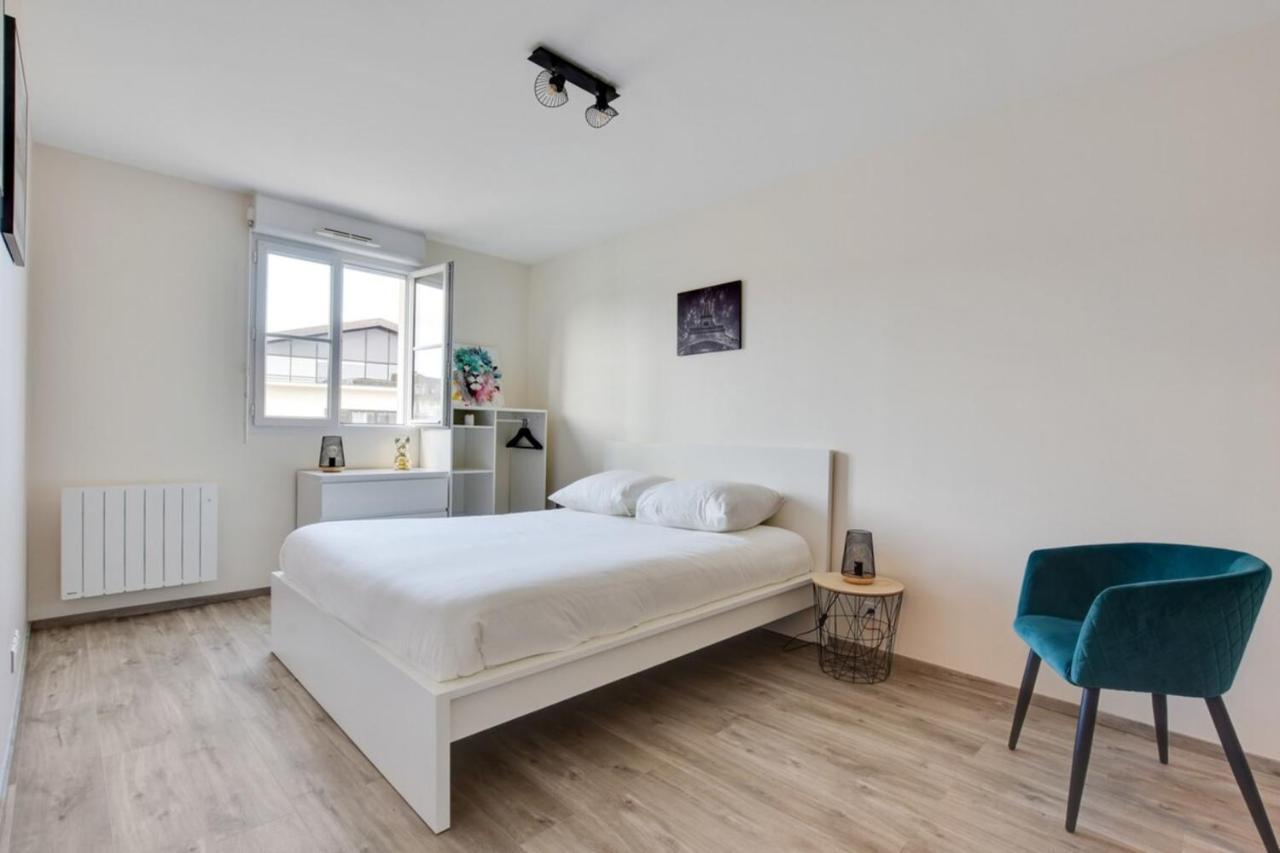 Appart Cosy Quartier Calme Hyper Centre Parking Magny-le-Hongre Exterior foto